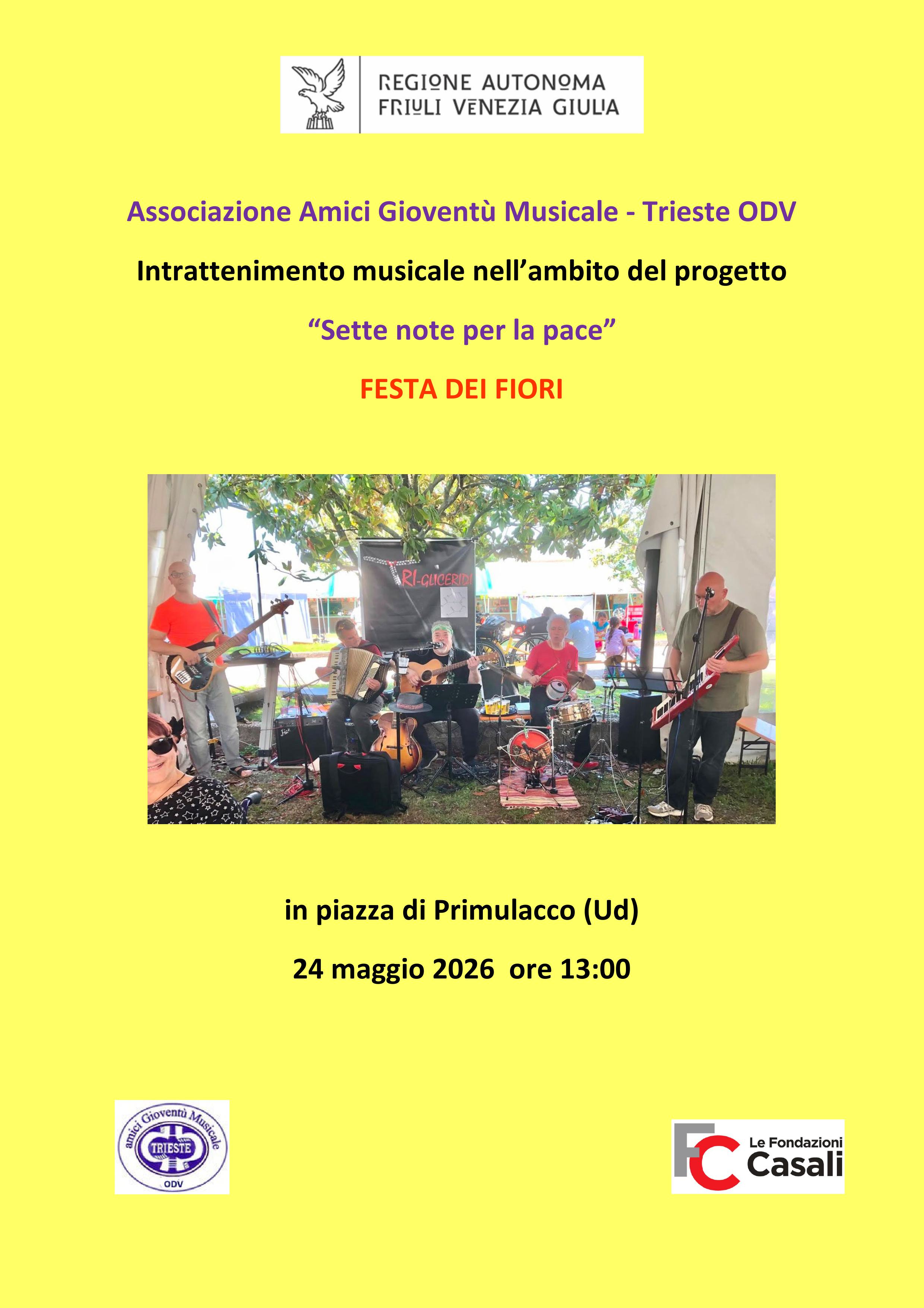 Locandina Festa dei Fiori
