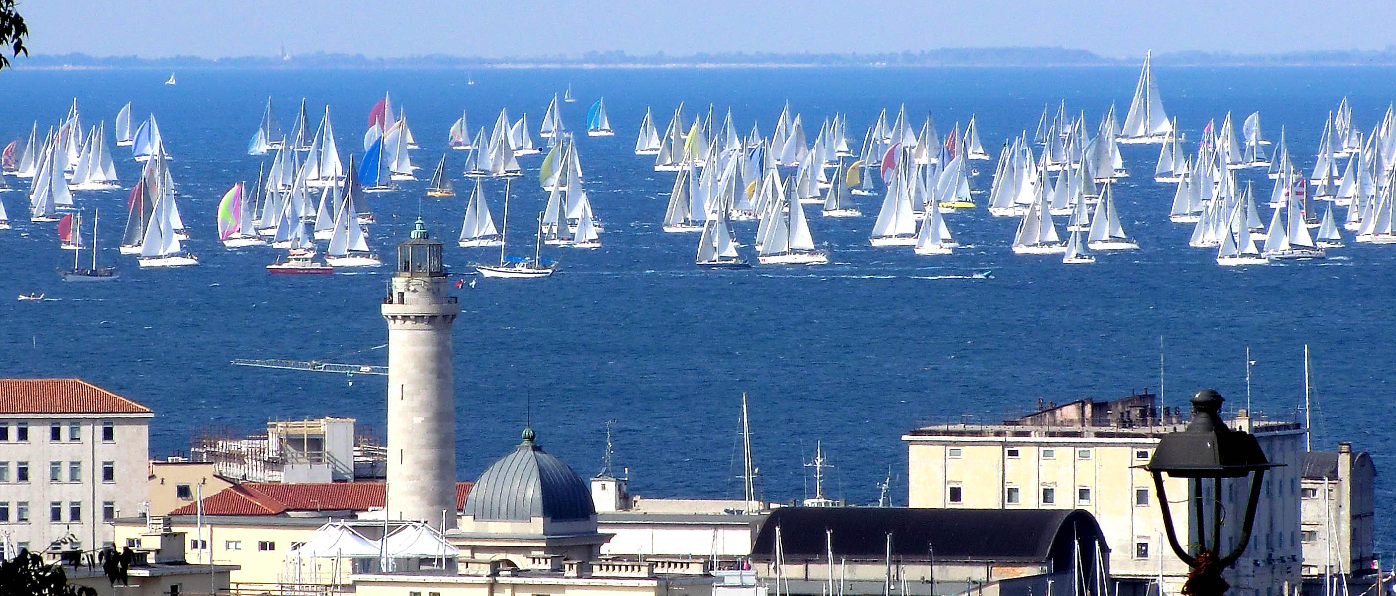 Trieste vista dalla sacchetta